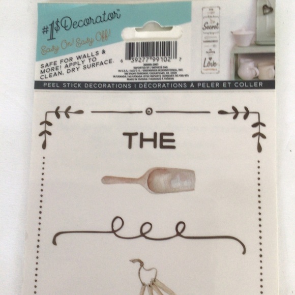 KITCHEN WALL DECALS NWT - Picture 2 of 6